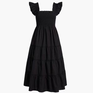 HILL HOUSE ELLIE NAP DRESS BLACK DOT